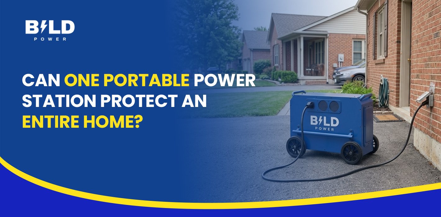 Can One Portable Power Station Protect an Entire Home