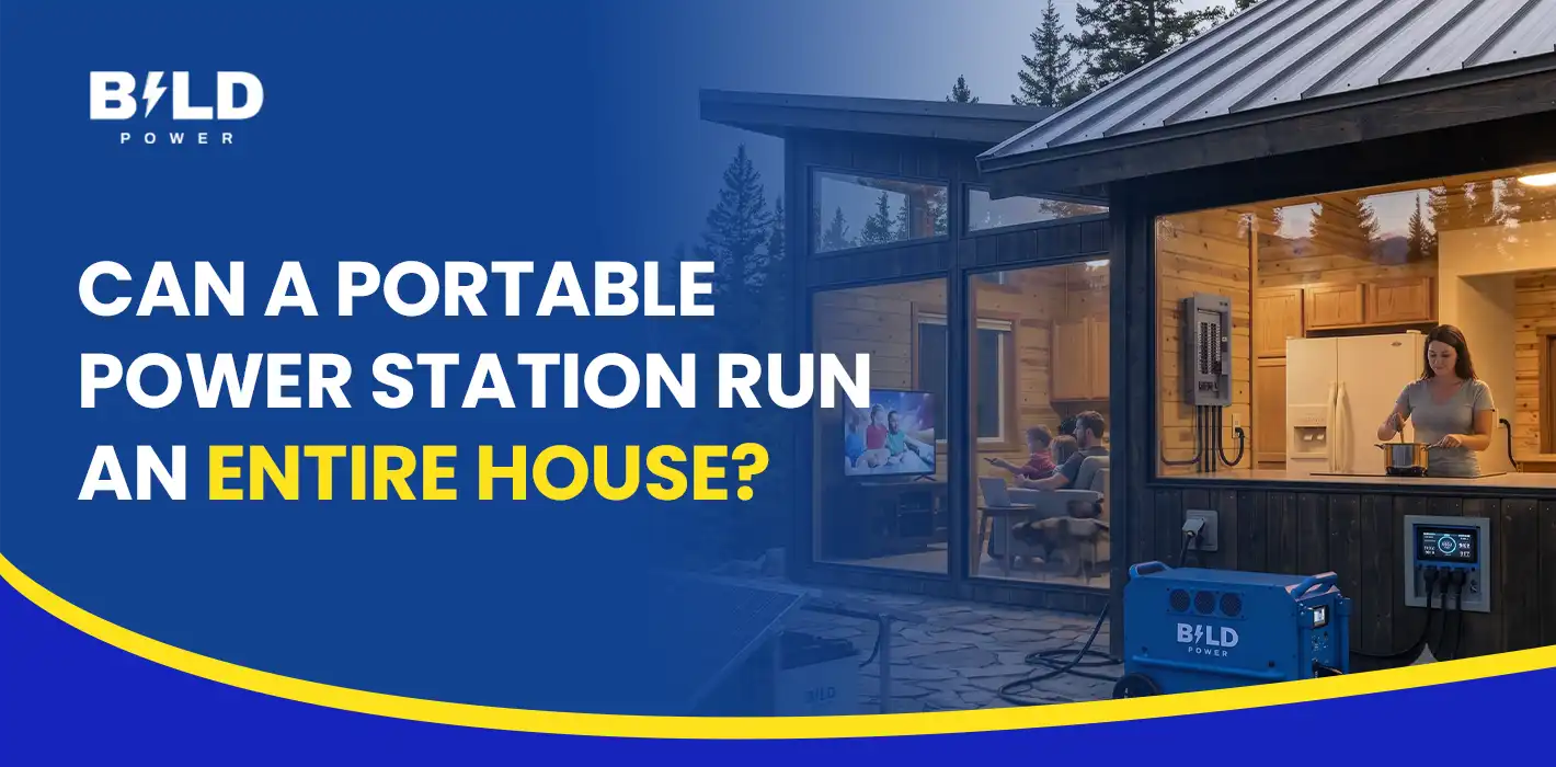 Can a Portable Power Station Run an Entire House?