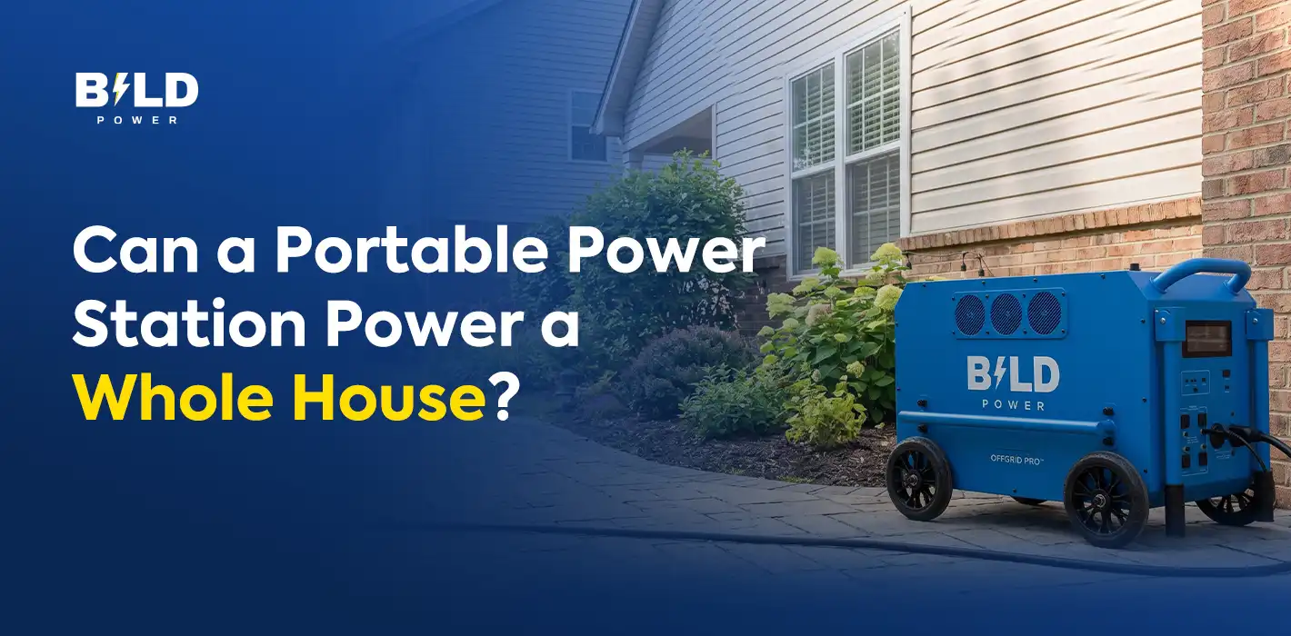 Can a Portable Power Station Power a Whole House?